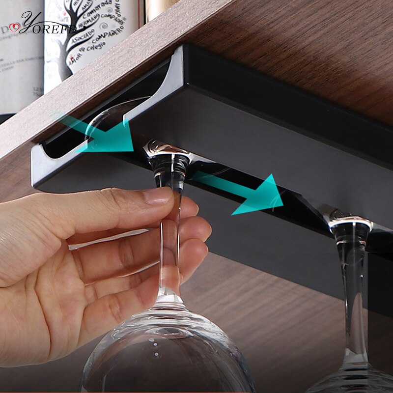OYOREFD Wall-Mounted Kitchen Cup Holder - Multi-Function Organizer