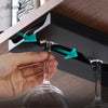 OYOREFD Wall-Mounted Kitchen Cup Holder - Multi-Function Organizer