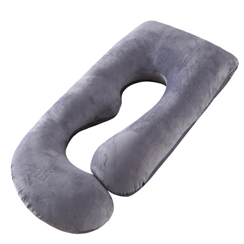 U-Shaped Pregnancy Pillow - Multi-Function Lumbar Support for Pregnant Women