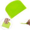 2-Piece Dough Scraper Set - Multi-Purpose Baking Tools for Bread Dough