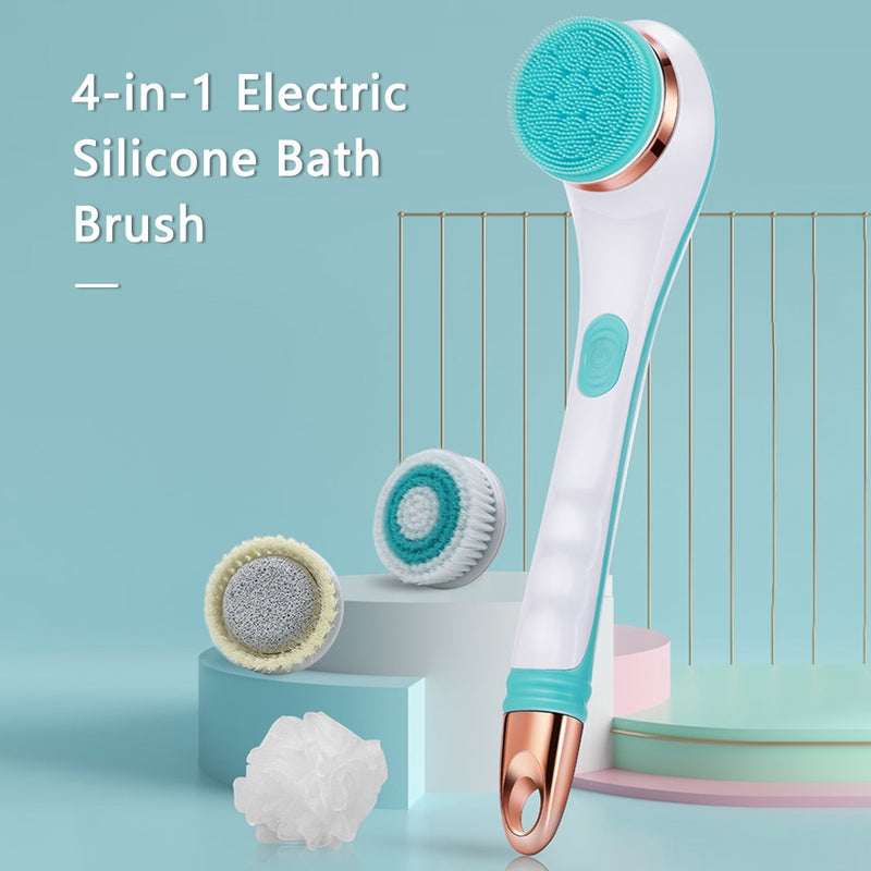 Electric Back Scrubber - Rechargeable/Battery Operated
