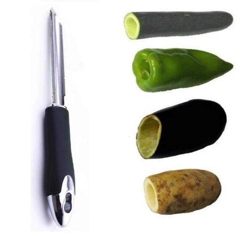 Vegetable Corer - Stainless Steel