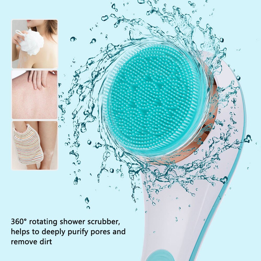 Electric Back Scrubber - Rechargeable/Battery Operated