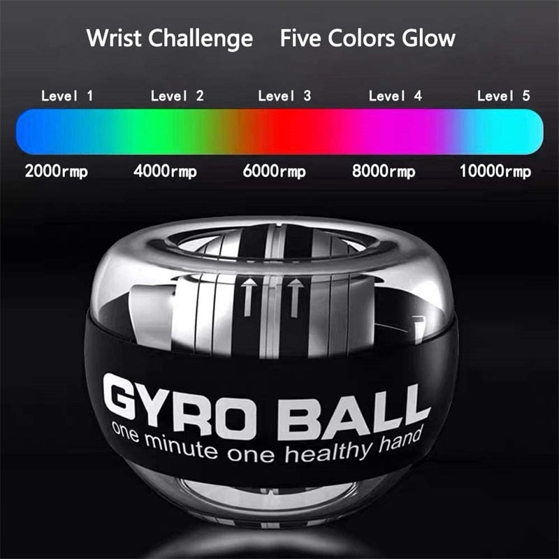 Wrist Trainer Ball - Self-Starting Gyroscope Powerball