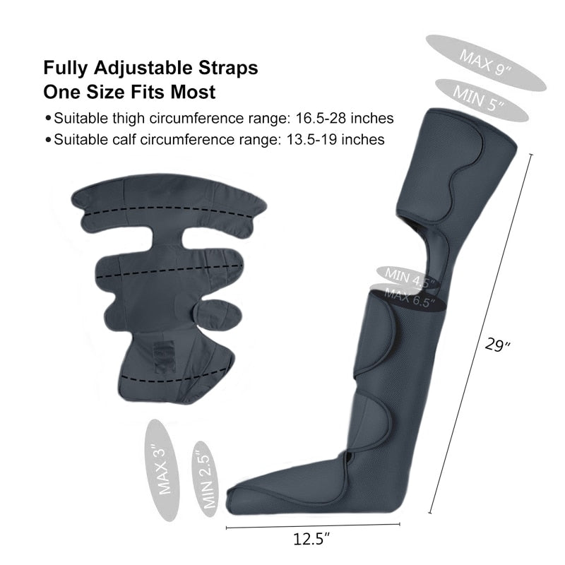 Leg Compression Machine - 6 Modes & 3 Intensities