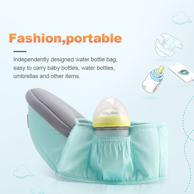 Baby Carrier - Waist and Shoulder Straps