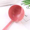 2-in-1 Long Handle Kitchen Utensil - Soup Spoon with Strainer