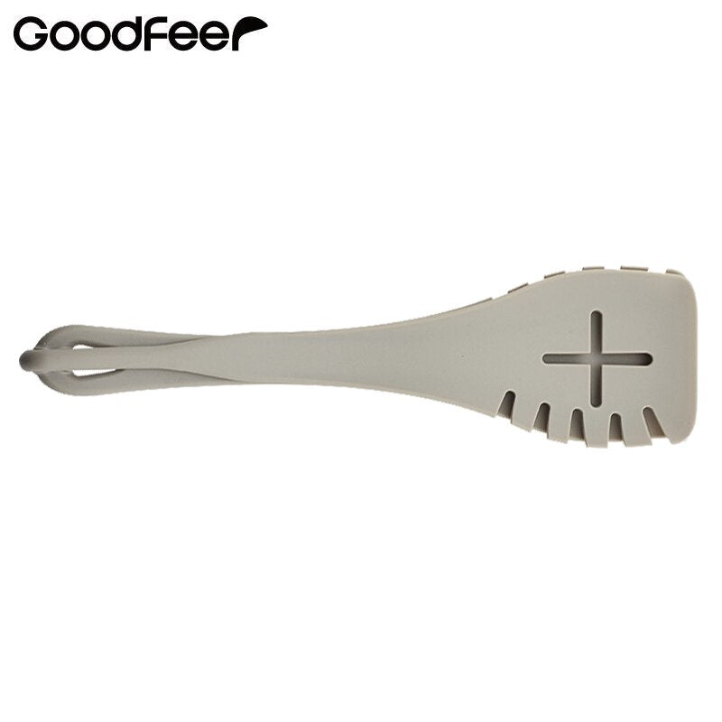 Multifunctional Nylon Food Tongs and Salad Serving Spoon