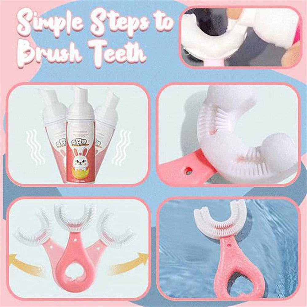 Kids Sonic U-Shape Toothbrush
