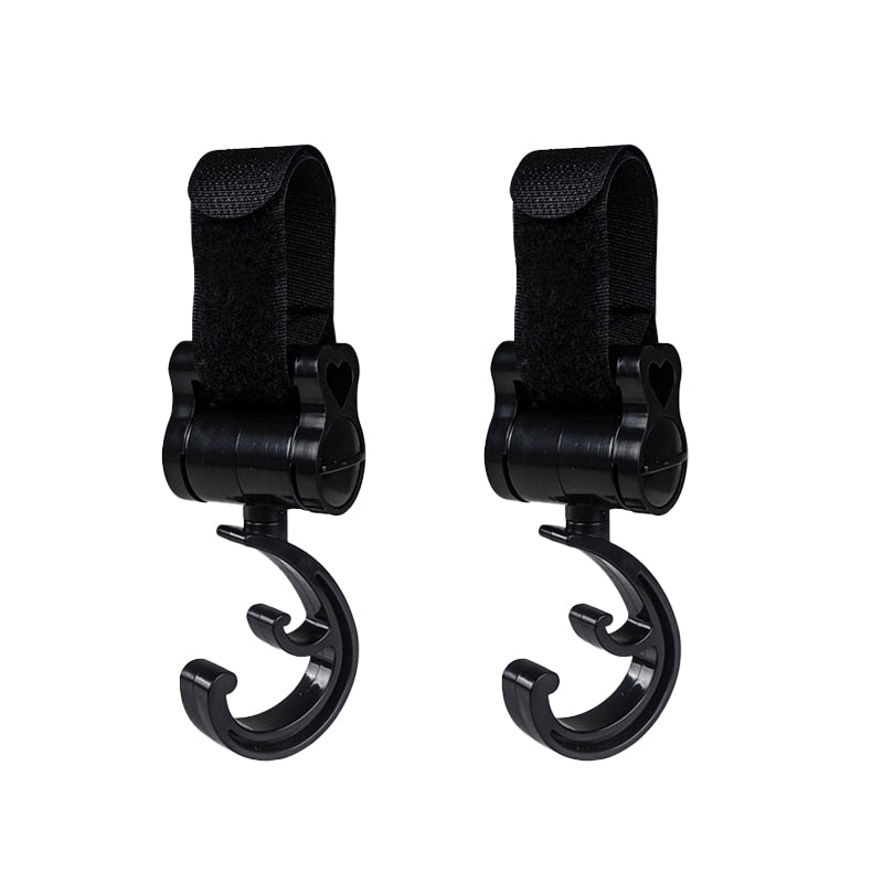 Pram/Stroller Hooks - Clip On