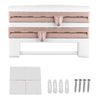 4-in-1 Kitchen Organizer - Paper Towel, Cling Film, Sauce Bottle, and Tin Foil Holder