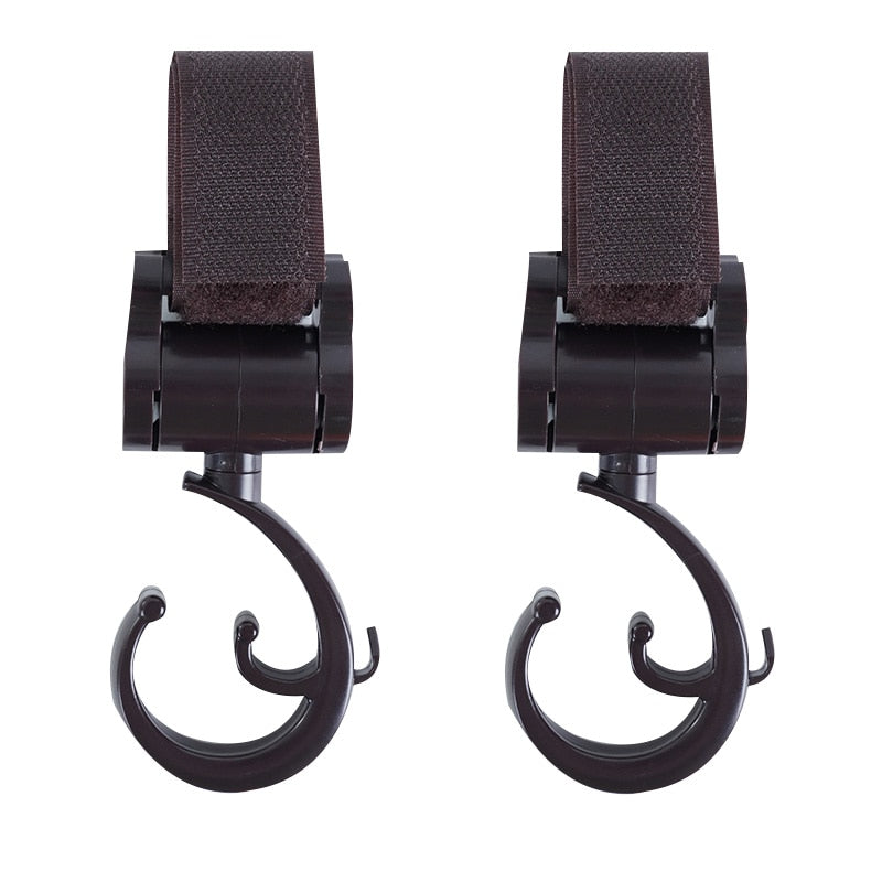 Pram/Stroller Hooks - Clip On