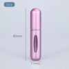 Portable 5ml Perfume Atomizer - Travel-Friendly Refillable Container