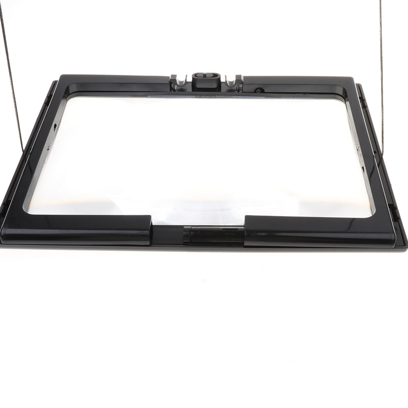 Full Page Reading Magnifier with 4 LED Lights - 3X Magnification