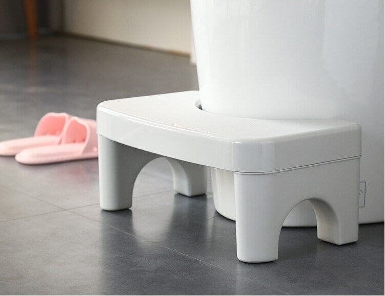 Thicken Toilet Step Stool - Anti-Skid Footstool for Improved Bathroom Comfort