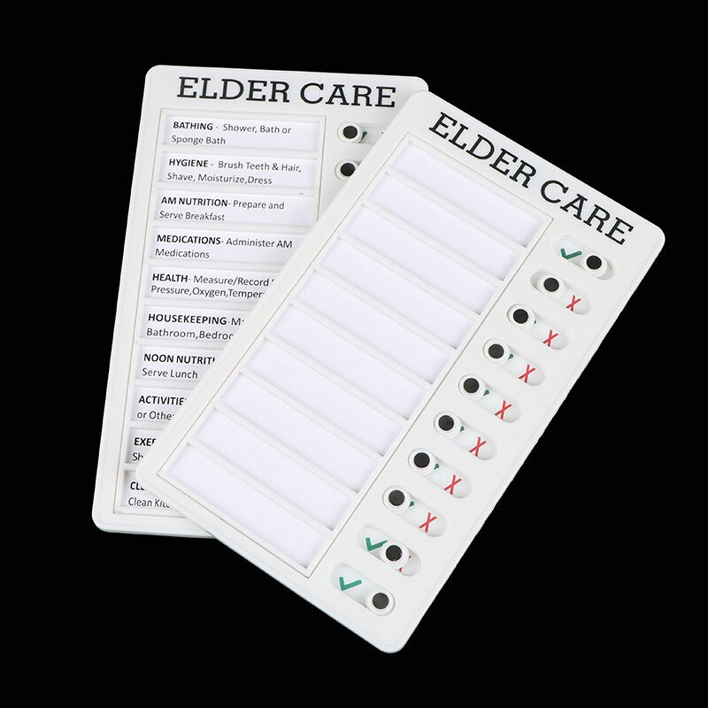 Mini Plastic Board Chore Tracker Chart