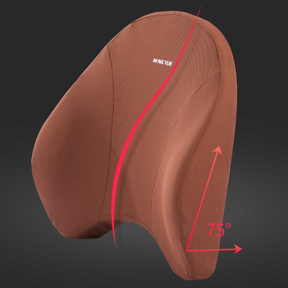 Universal Car Lumbar and Neck Support Pillow Set