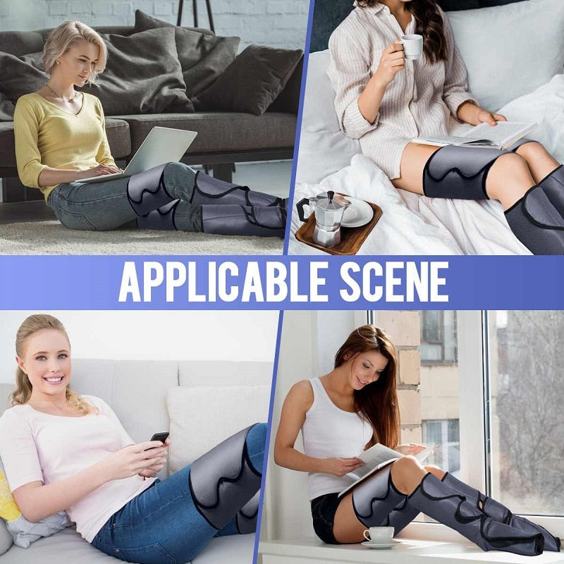 Leg Compression Machine - 6 Modes & 3 Intensities