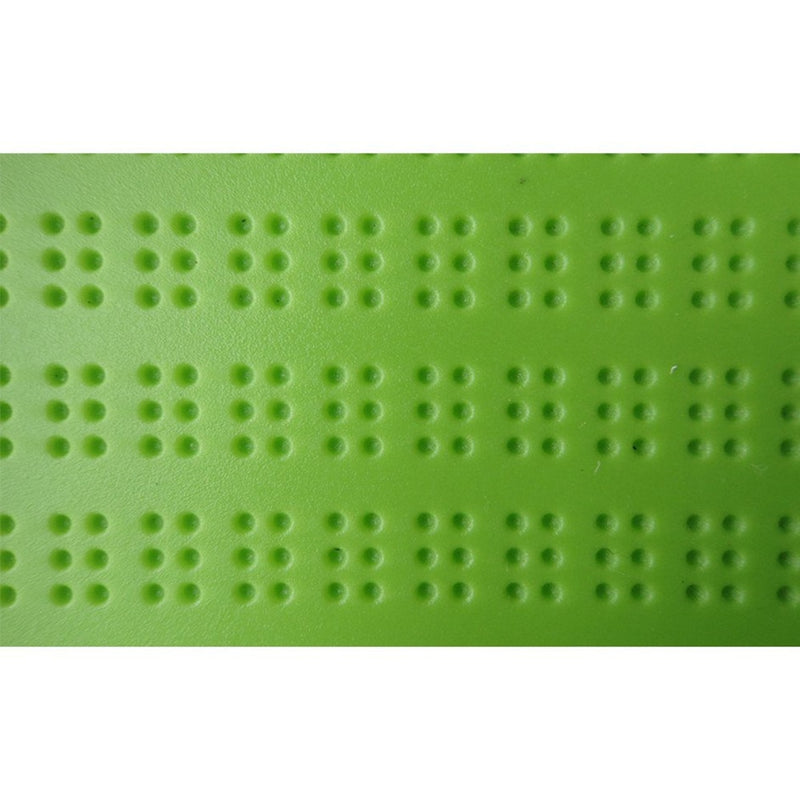 Braille Writing Slate - 4x28 Cells - Lime Green