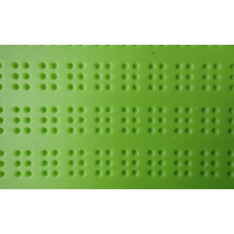 Braille Writing Slate - 4x28 Cells - Lime Green