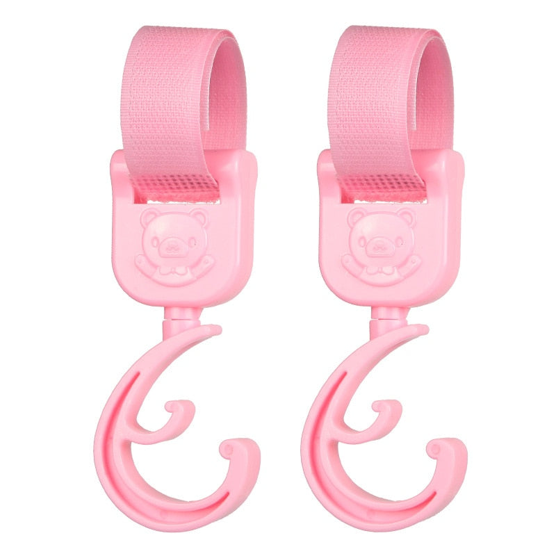 Pram/Stroller Hooks - Clip On