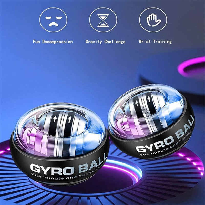 Wrist Trainer Ball - Self-Starting Gyroscope Powerball
