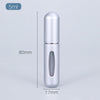Portable 5ml Perfume Atomizer - Travel-Friendly Refillable Container