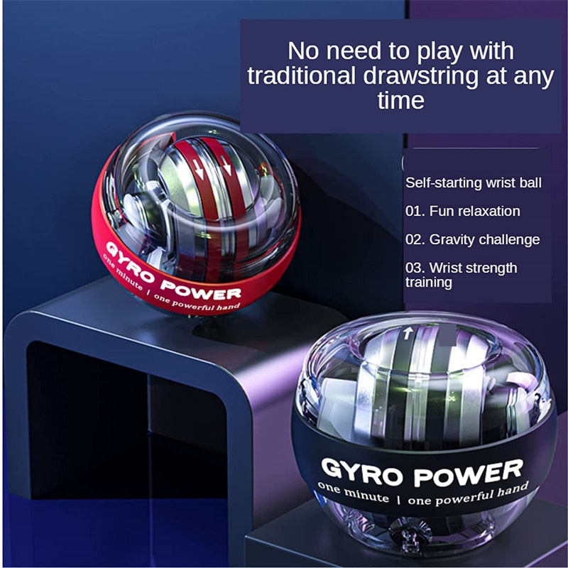 Wrist Trainer Ball - Self-Starting Gyroscope Powerball
