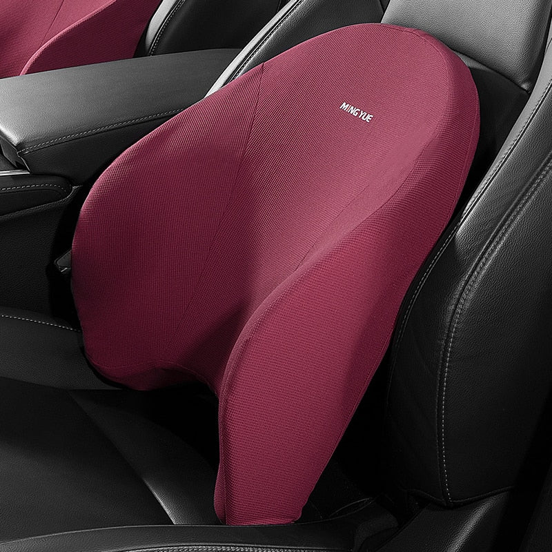Universal Car Lumbar and Neck Support Pillow Set
