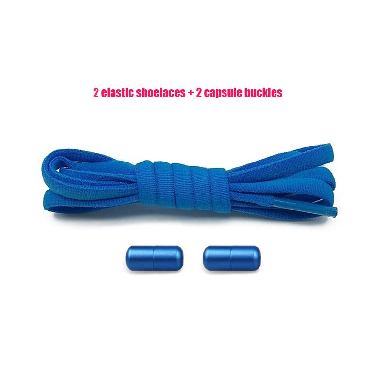 Elastic No Tie Shoelaces - Clip Together