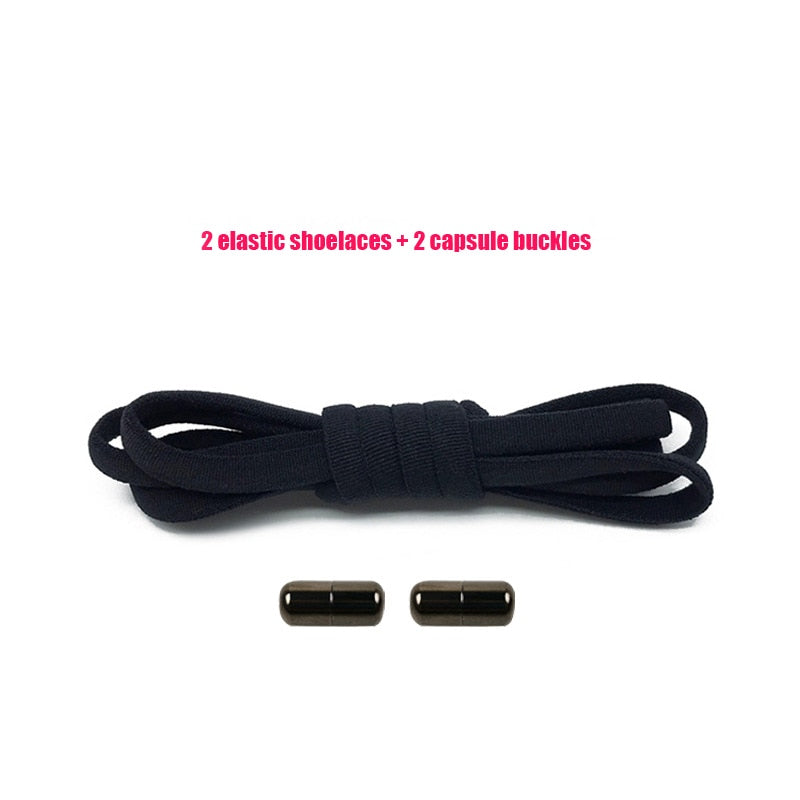 Elastic No Tie Shoelaces - Clip Together