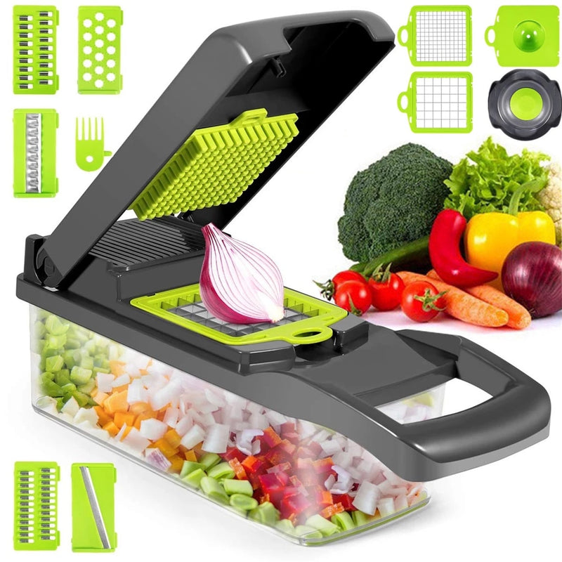 10 in 1 Fruit & Vegetable Cutter/Slicer/Mandolin/Shredder