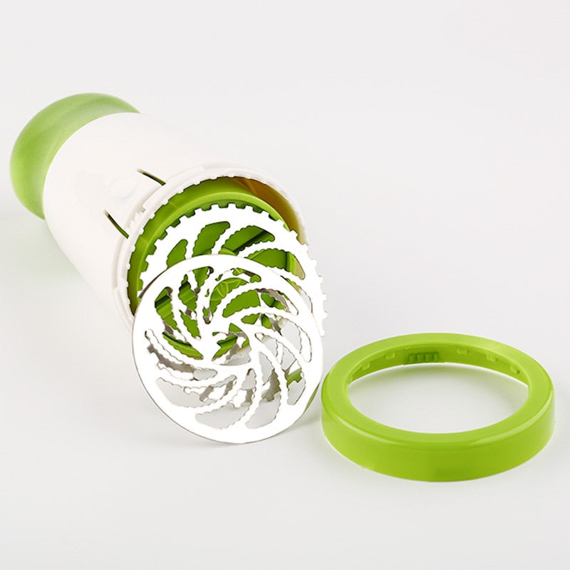Herb & Spice Mincer - Stainless Steel Manual Herb Mill