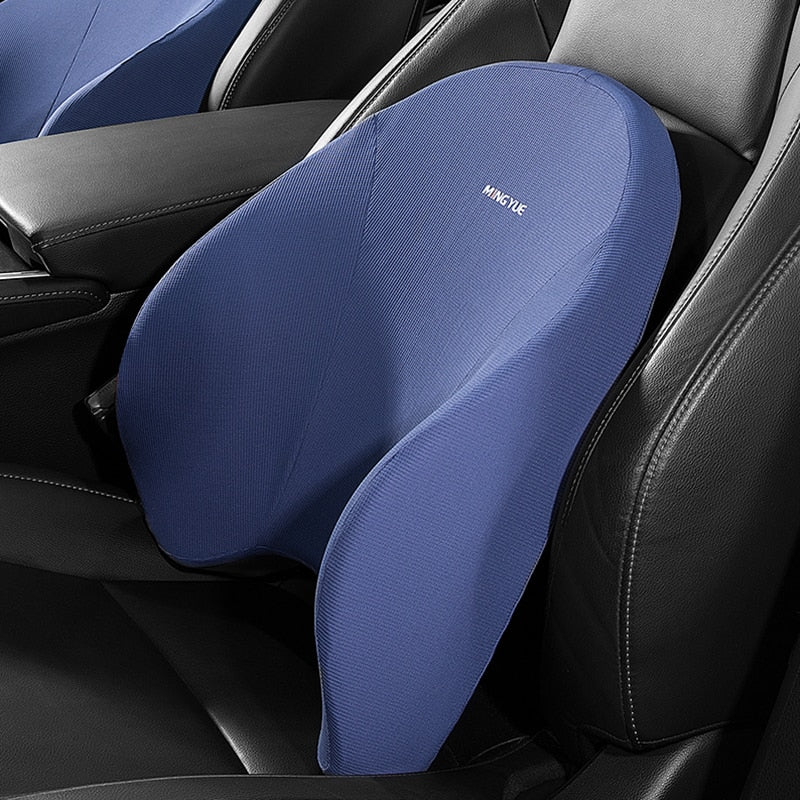 Universal Car Lumbar and Neck Support Pillow Set