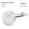 Stainless Steel Handle Measuring Spoon and Cup Set - Baking Kitchen Tools
