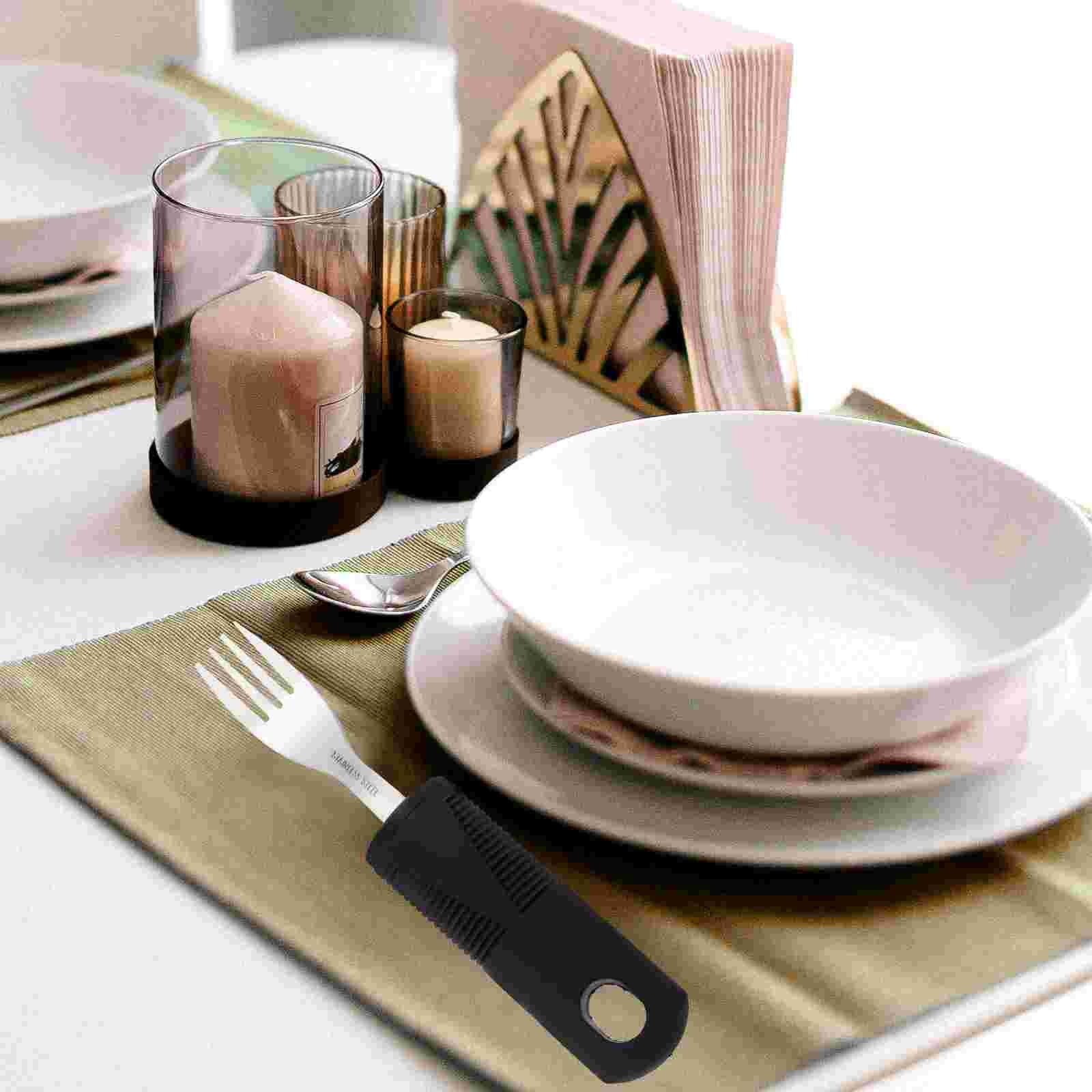 Adaptive Eating Utensils - Weighted Cutlery for Elderly and Disabled