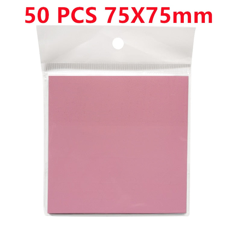 Translucent Sticky Notes - Waterproof PET - 50x Sheets