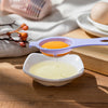 Egg Separator Gadget with Yolk and White Separator Holder - Kitchen Convenience Tool