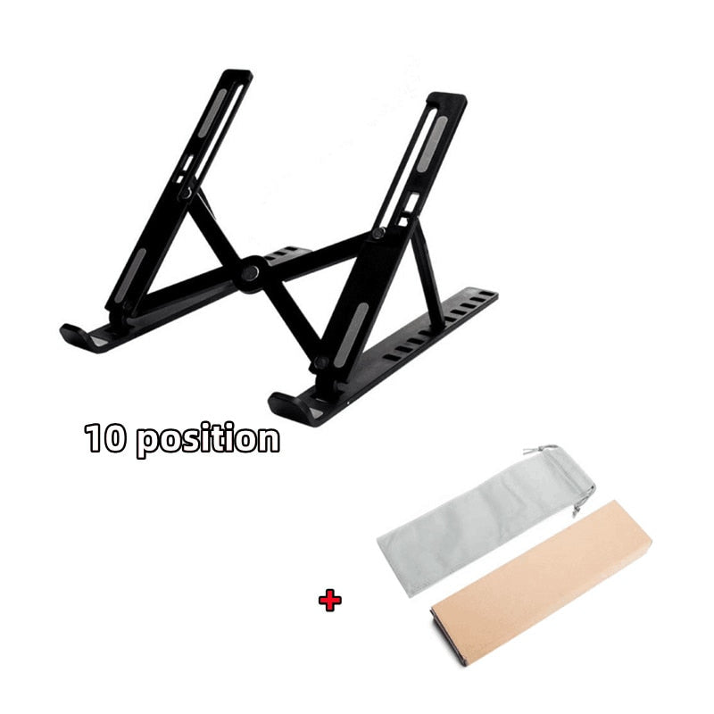 Adjustable Laptop Stand - Portable Support for iPad, Macbook and Laptops