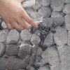 Cobblestone Embossed Bathroom Bath Mat - Non-slip Memory Foam Pad