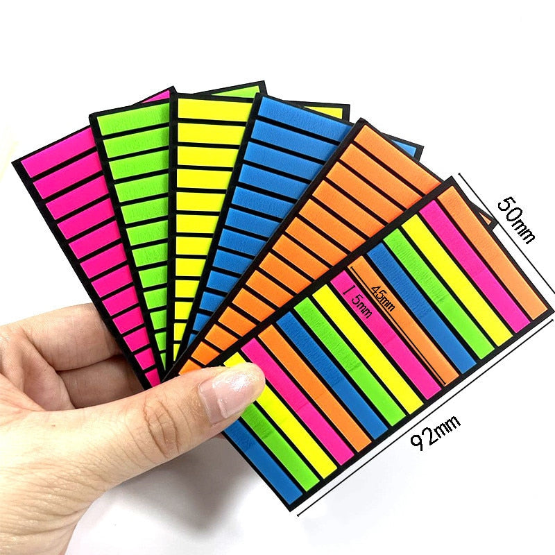 Mini Sticky Notes - Various Colours