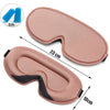 Soft Eye Mask for Sleeping and Travel - Blocks Out Light for Relaxation