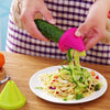 Multifunctional Manual Spiral Shredder and Peeler - Kitchen Tool for Vegetables and Fruits