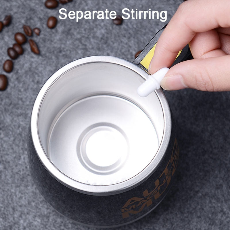 Automatic Self-Stirring Magnetic Mug - Milk Mixing Cup