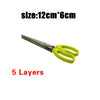Muti-Blade Kitchen Scissors - Stainless Steel Vegetable Cutter