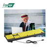 Large Print Lettered Keyboard - Wired (Black & Yellow)