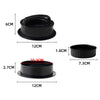 Nonstick Stuffed Burger Press - Hamburger Maker and Patty Mould
