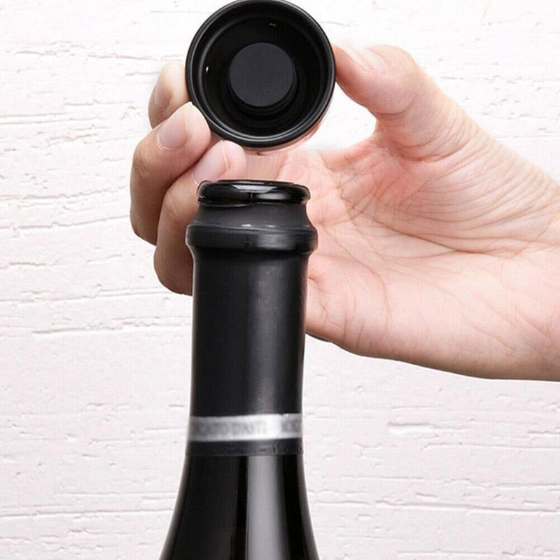 Wine/Champagne Bottle Stopper with Silicone Seal