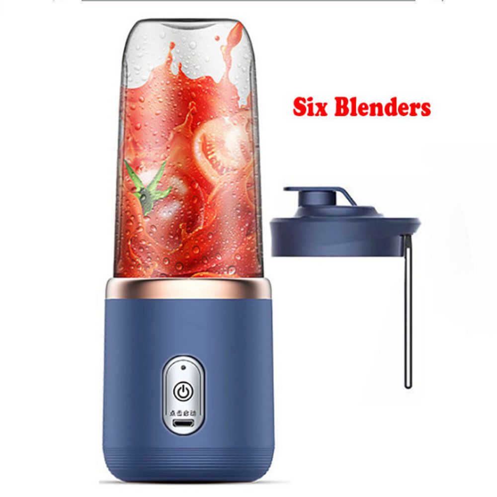Portable Electric Juicer - 400ml Fruit Squeezer & Smoothie Blender