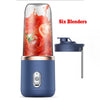 Portable Electric Juicer - 400ml Fruit Squeezer & Smoothie Blender